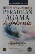 Hukum Acara Perdata Peradilan Agama di Indonesia
