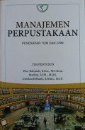 Manajemen Perpustakaan : Penerapan TQM dan CRM