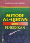 Metode Al-Qur'an dalam Pendidikan