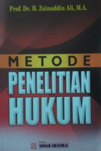 Metode Penelitian Hukum