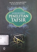 Metodologi Khusus Penelitian Tafsir