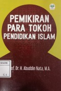 Pemikiran Para Tokoh Pendidikan Islam