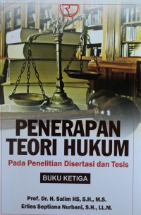 PENERAPAN TEORI HUKUM