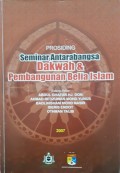 Prosiding Seminar Antarbangsa : Dakwah & Pembangunan Belia Islam