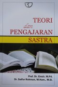 TEORI DAN PENGAJARAN SASTRA