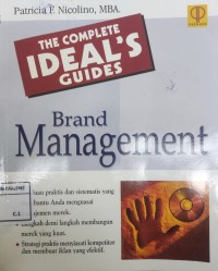Brand Management : The Comnplete Ideal's Guides