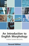 An Introduction to English Morphology