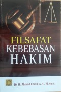 Filsafat Kebebasan Hakim