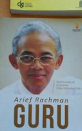 Arief Rahman : Guru