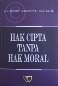 HAK CIPTA DAN HAK MORAL