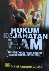 Hukum Kejahatan HAM [Perspektif Hukum Pidana Indonesia dan Hukum Pidana Internasional]