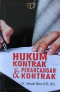 HUKUM KONTRAK DAN PERANCANGAN KONTRAK