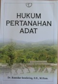 HUKUM PERTANAHAN ADAT