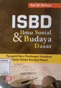 ISBD Ilmu Sosial Dan Budaya Dasar