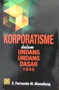 Korporatisme dalam Undang-Undang Dasar 1945