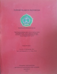 Kumpulan Makalah Revisi : Hukum Islam di Indonesia