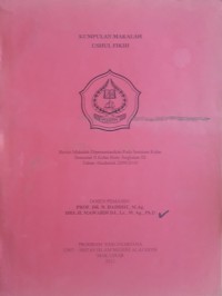 Kumpulan Makalah Ushul Fikih