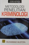 Metodologi Penelitian Kriminologi