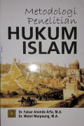 Metodologi Penelitian Hukum Islam