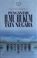 Pengantar Ilmu Hukum Tata Negara