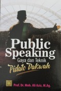 Public Speaking : Gaya dan Teknik Pidato Dakwah