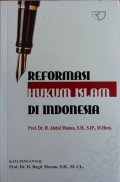 Reformasi Hukum Islam di Indonesia