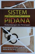 SISTEM PERTANGGUNG JAWABAN PIDANA