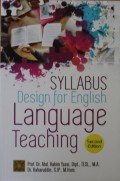 Syllabus Design for English Language Teaching