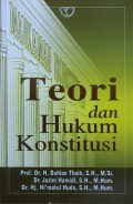 TEORI DAN HUKUM KONSTITUSI