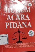 Hukum Acara Pidana