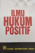 Ilmu Hukum Positif