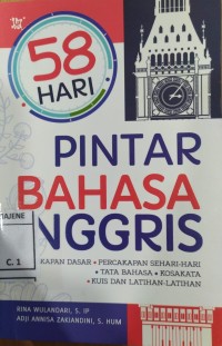 58 Hari Pintar Bahasa Inggris