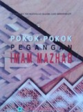 Pokok Pokok Pegangan Imam Mahzab