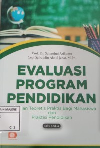 Evaluasi Program Pendidikan